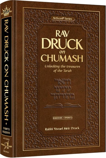 [9781422642238] Rav Druck on Chumash - Bereishis