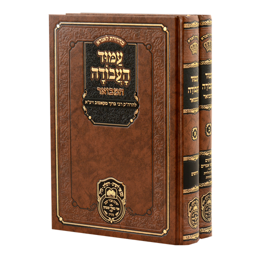 [559900] עמוד העבודה המבואר | סט 2 כרכים