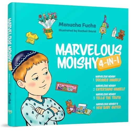 [9781614658702] Marvelous Moishy 4-in-1 (books 1-4)