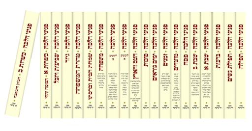 [72030023] מבצע! פניני הלכה | סט מעודכן 22 כרכים | מהדורה גדולה